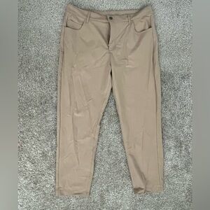 Fabletics Tan Chinos Classic Cotton Blend